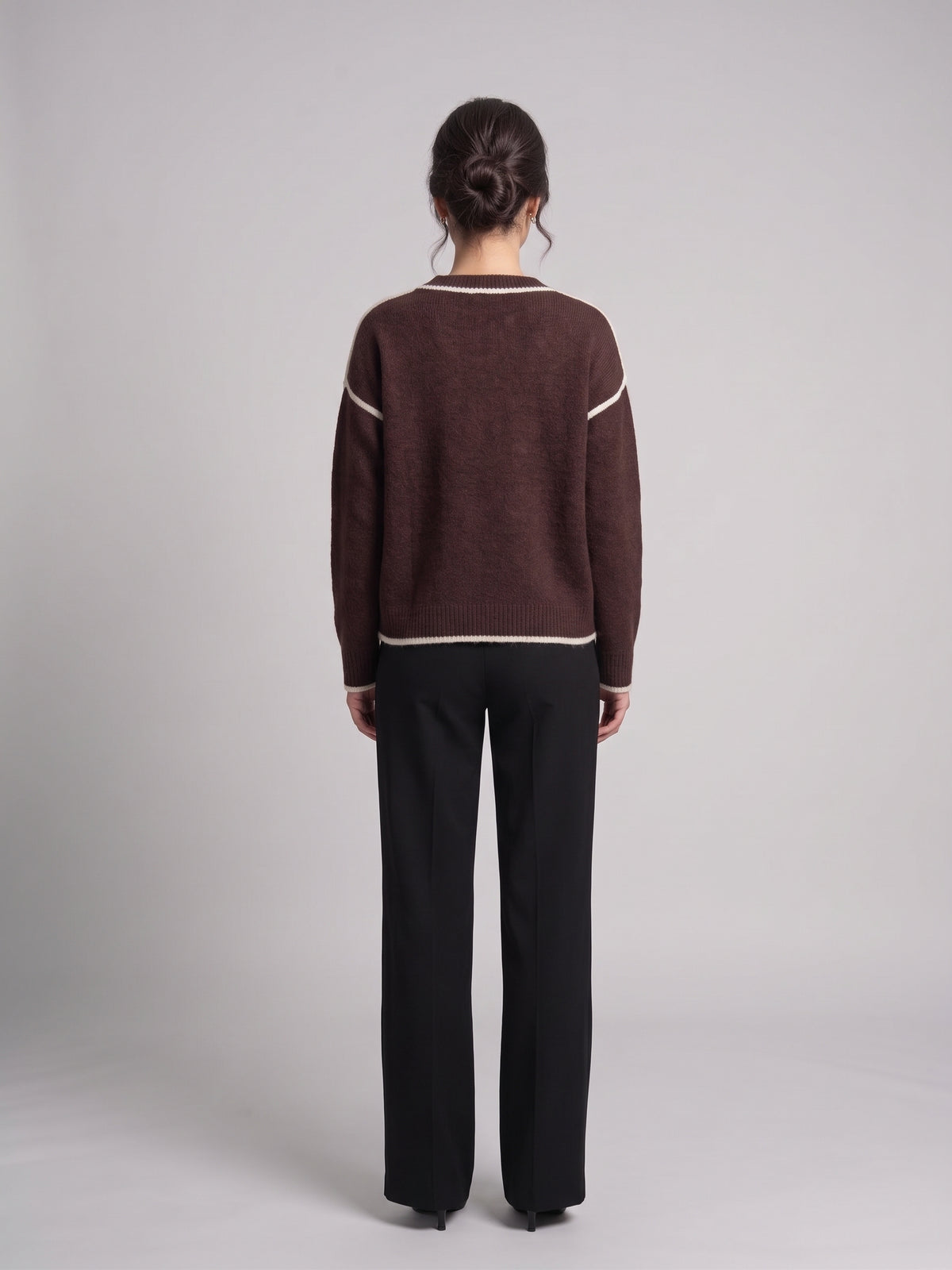 Pull en Maille Coupe Asymétrique